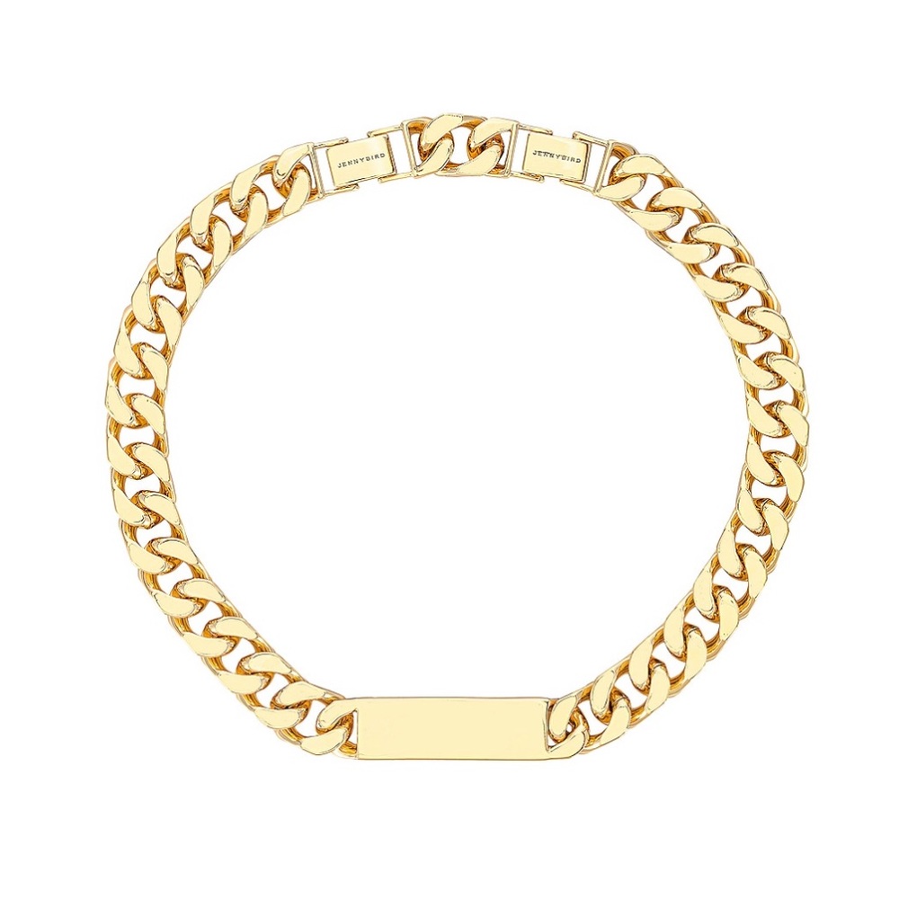Jenny Bird Name Plate Bo Choker